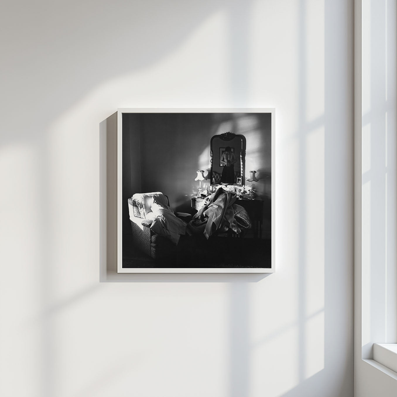 Fine Art Photo by Vivian Maier Self-Portrait Vintage Print Poster, New York (Vivian Maier Self Portrait)