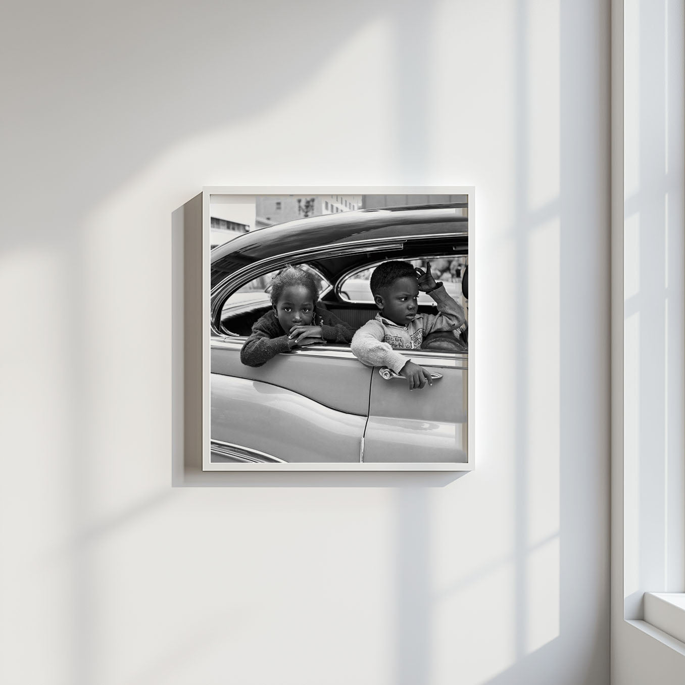 Fine Art Photo by Vivian Maier Vintage Print Poster, San Francisco, 1955