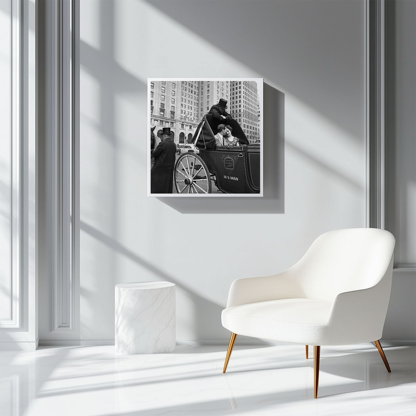 Fine Art Photo by Vivian Maier Vintage Print Poster, New York, 1954