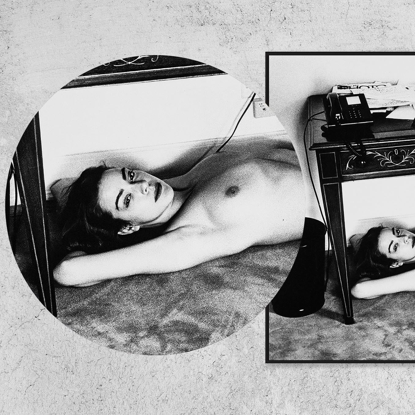 Fine Art Photo by Helmut Newton Print Poster, Domestic Nude 10, Hollywood, 1992