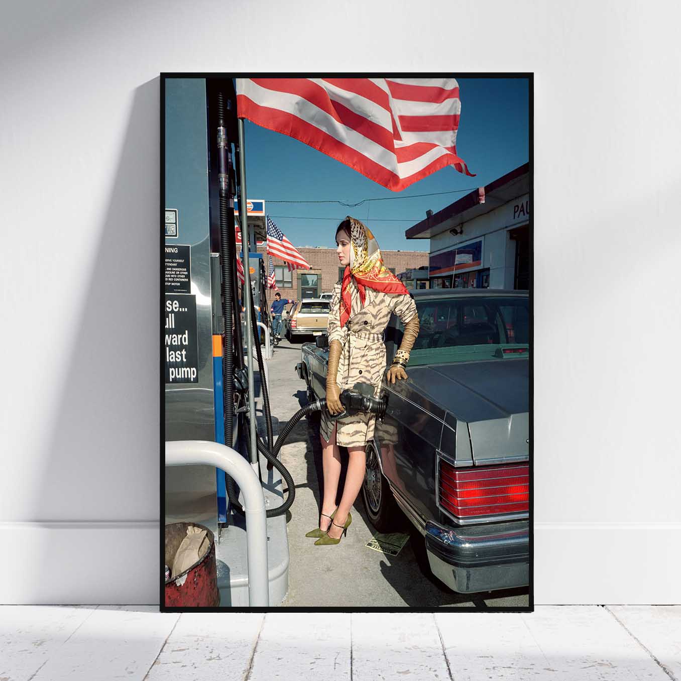Fine Art Photo by Martin Parr, Fashion shoot for Amica Print Poster, New York, 1999