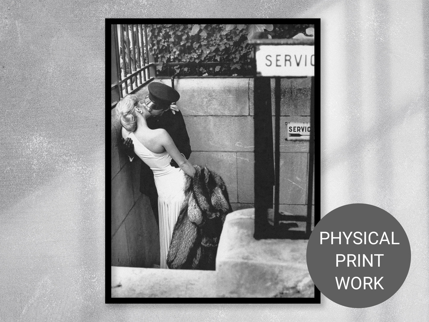 Fine Art Photo by Helmut Newton Print Poster, Secret Love Couple, 1976