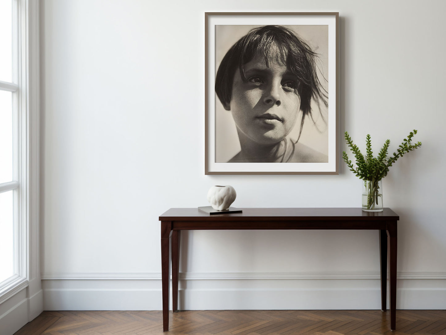 Fine Art Photo by Aenne Biermann, Helga 9 1/2 Jahre alt (Helga 9 1/2 years old), 1930