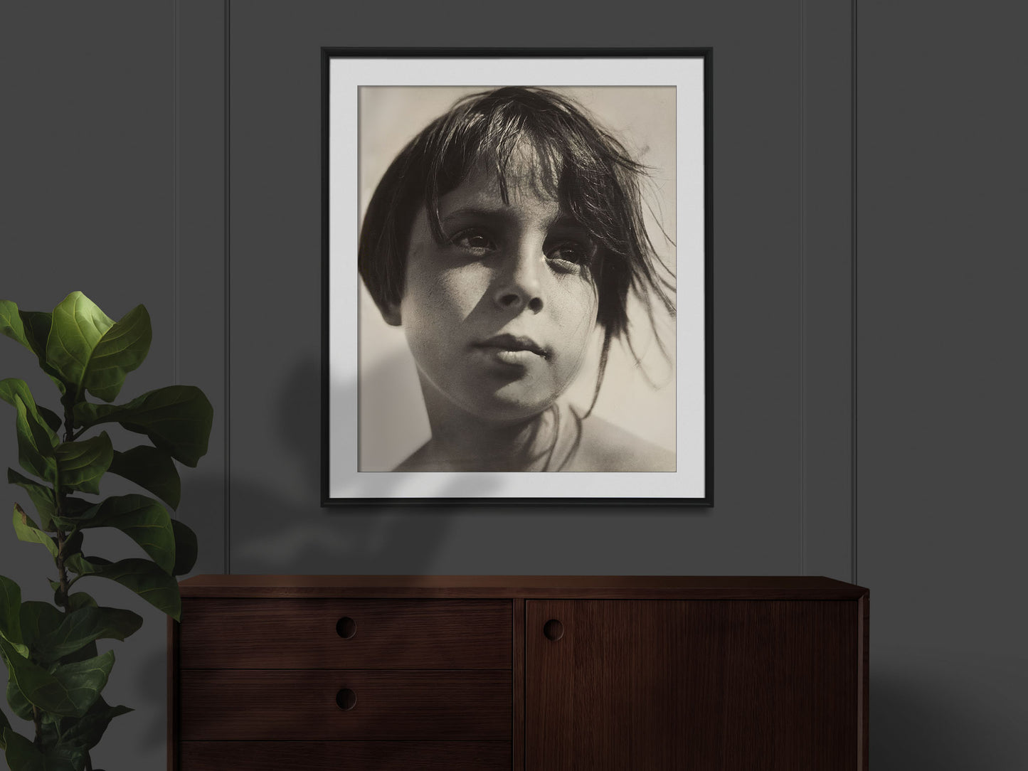 Fine Art Photo by Aenne Biermann, Helga 9 1/2 Jahre alt (Helga 9 1/2 years old), 1930