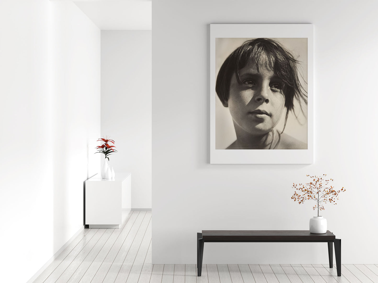 Fine Art Photo by Aenne Biermann, Helga 9 1/2 Jahre alt (Helga 9 1/2 years old), 1930