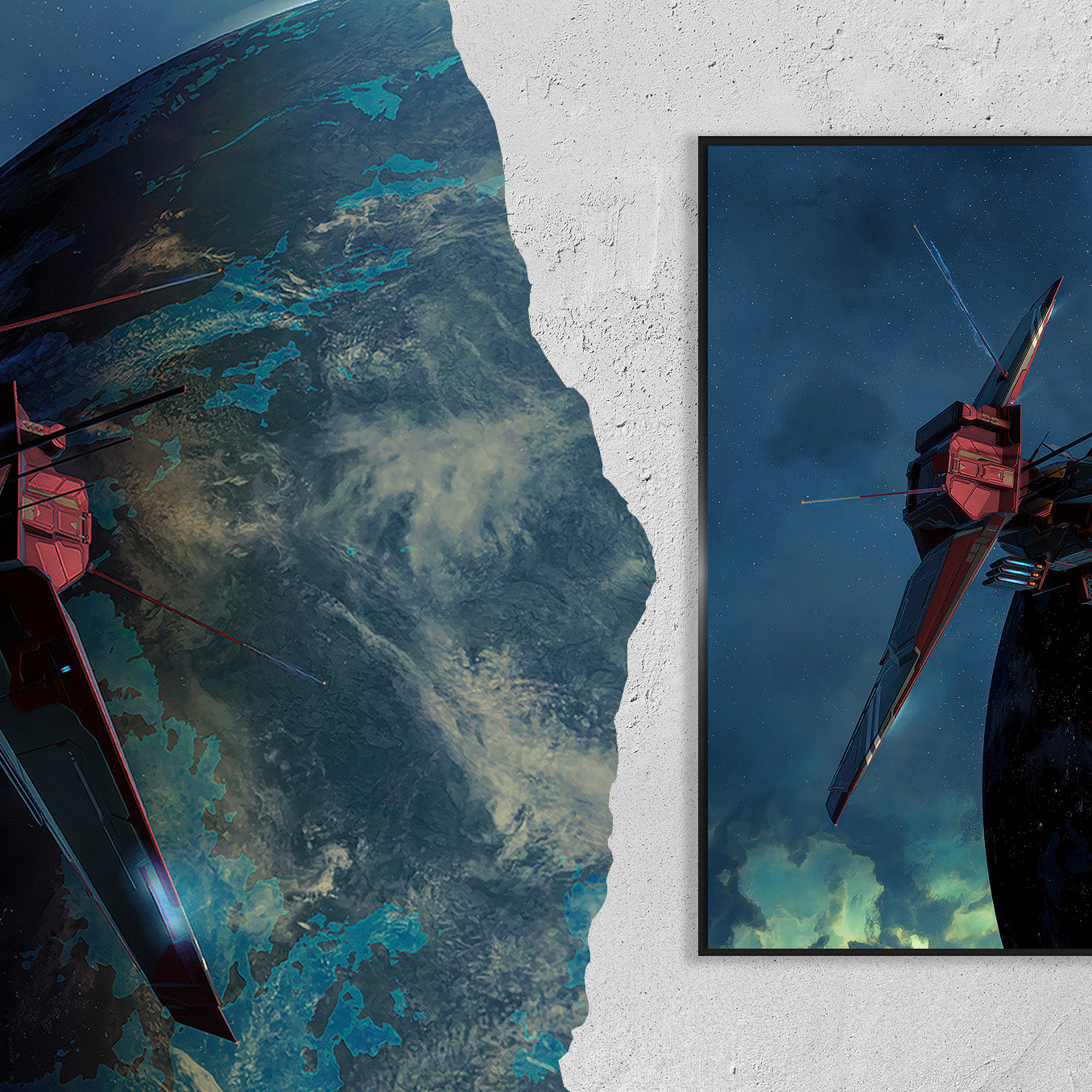 Fine Art Poster, Skybraker: Rise Above the Storm, eve-online, EVE Online
