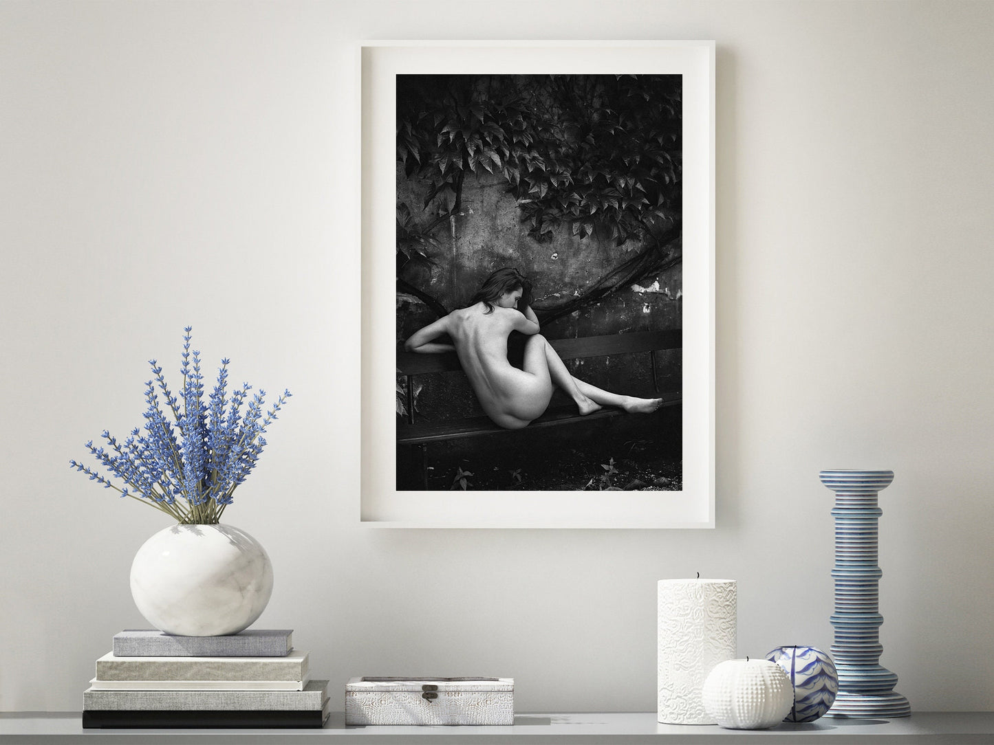 Nude Print Poster, Erotic Photography, Natural Beauty, Artis0tic Nude, Glamour Print, Sensual Photo, Vincent Piters
