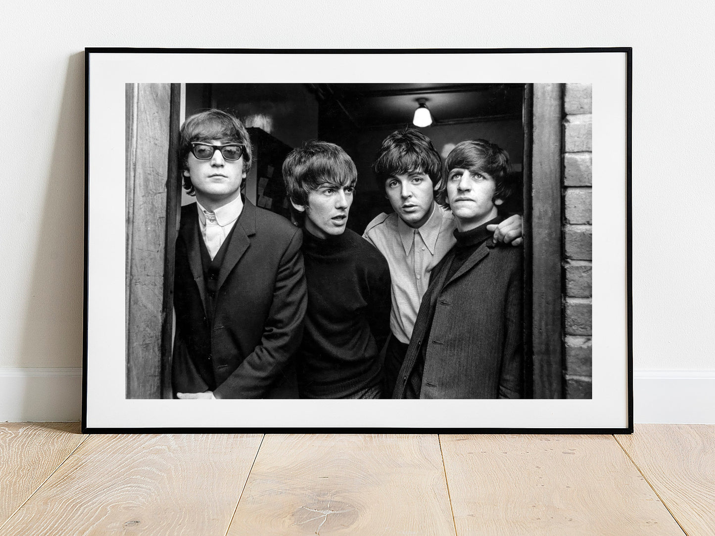 Fine Art Poster The Beatles Print Poster, John Lennon, Paul McCartney, George Harrison, Ringo Starr