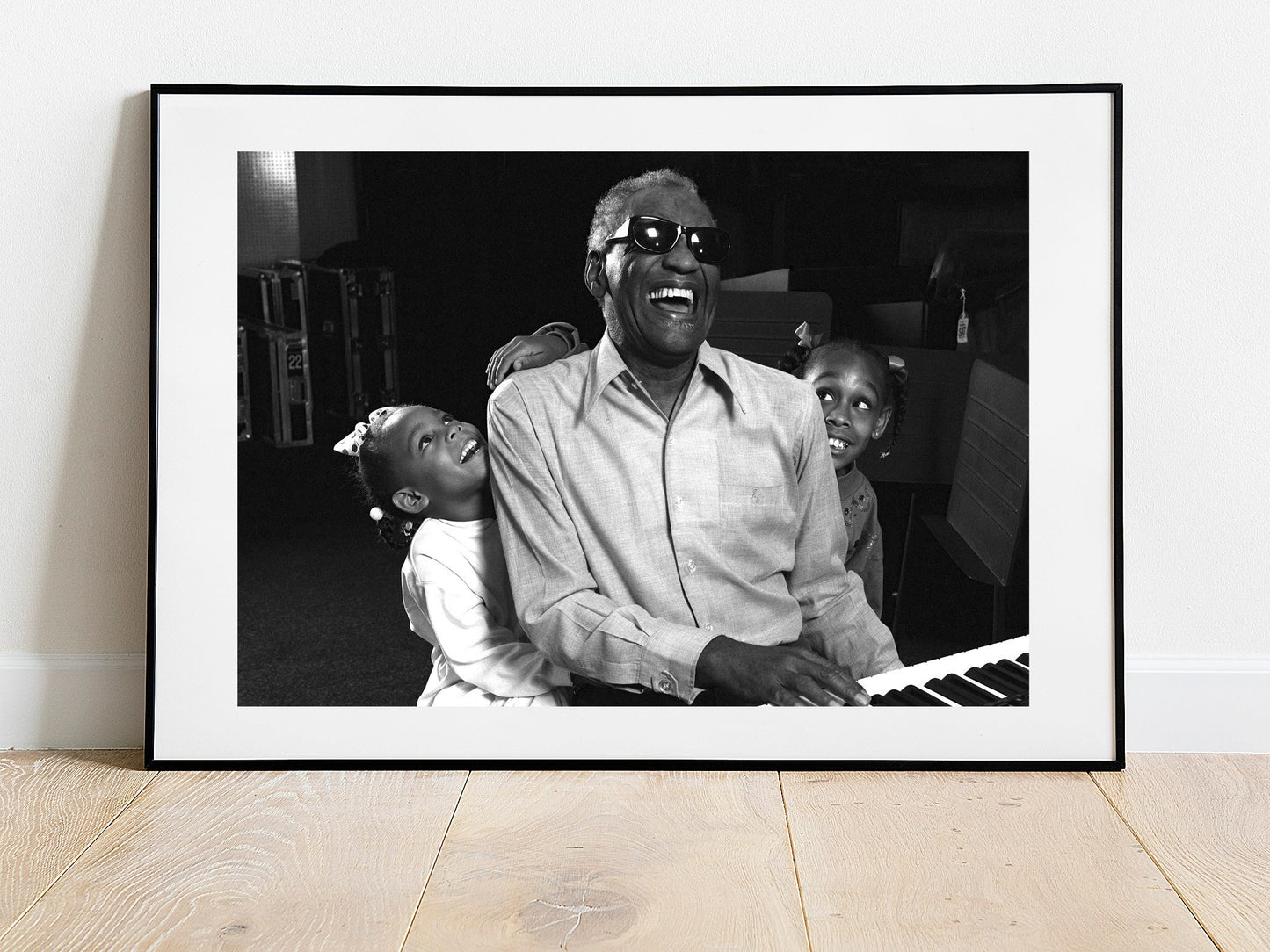 Ray Charles Print Poster, by Harry Benson in LA, 1991