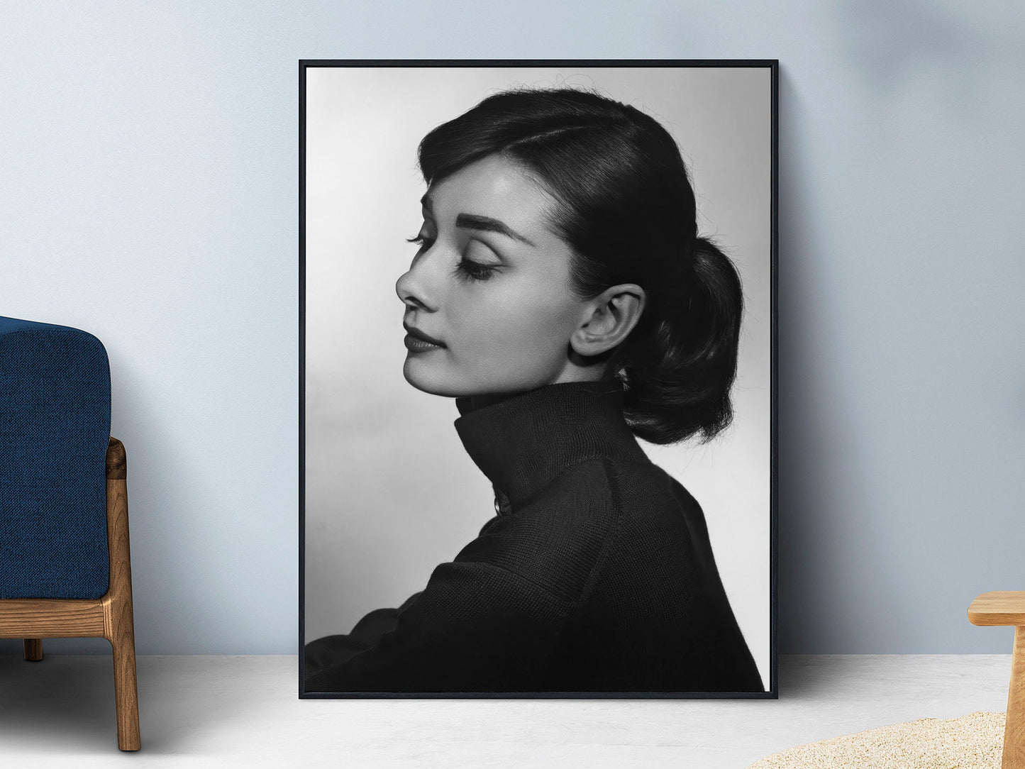 Fine Art Photo by Yousuf Karsh, Audrey Hepburn Print Poster, 1956