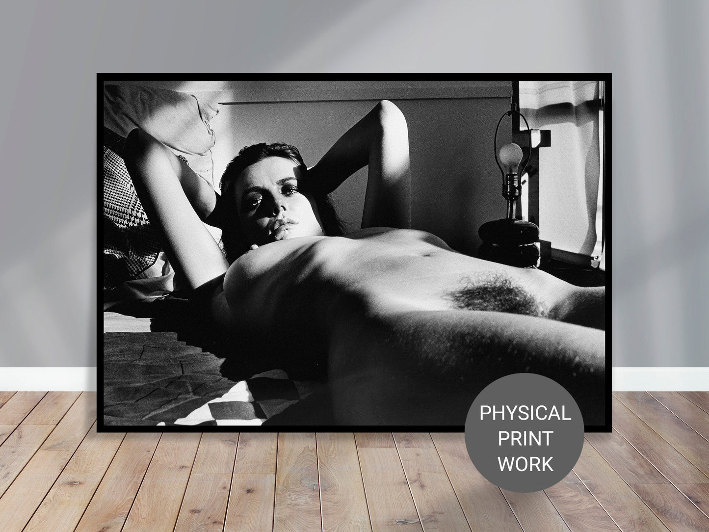 Helmut Newton Print Poster, Fiona Lewis