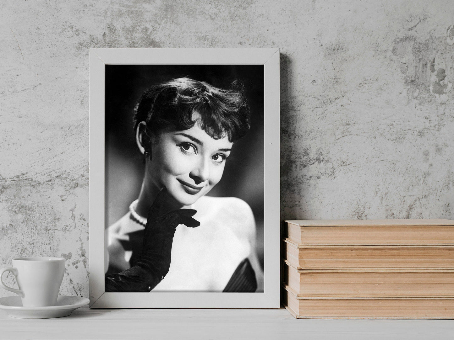 Fine Art Photo of Audrey Hepburn Print Poster