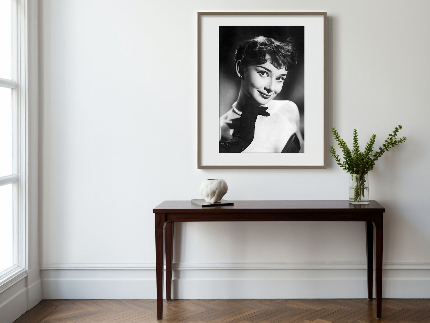 Fine Art Photo of Audrey Hepburn Print Poster