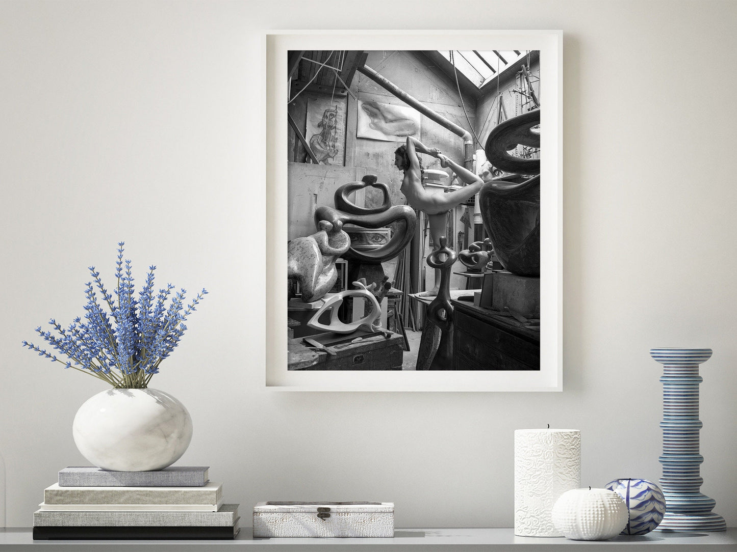 Nude Print Poster, Erotic Photography, Atelier Jean-Claude Barreault, 1994, Paris by Mark Arbeit