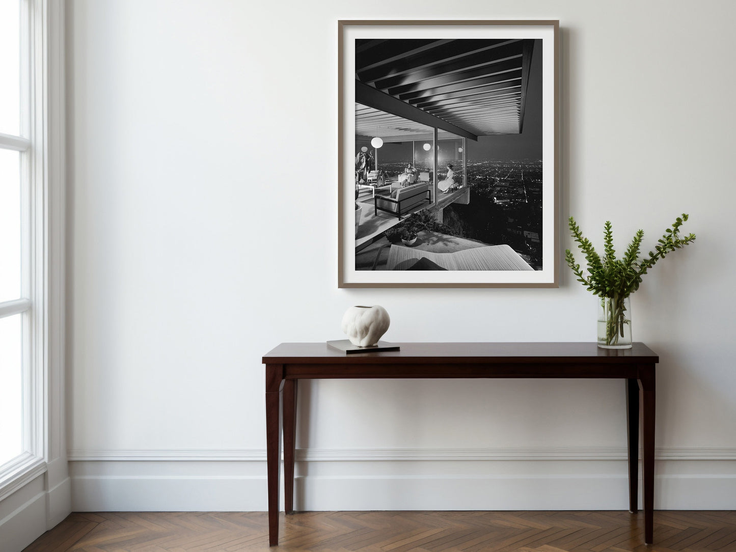 Julius Shulman Poster Print, Case Study House #22, Pierre Koenig, Los Angeles, California, 1960