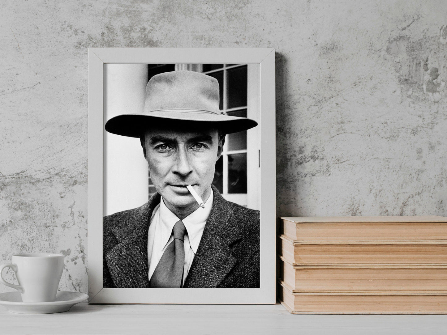 Robert Oppenheimer Print Poster, New Jersey, 1989, by Alfred Eisenstaedt