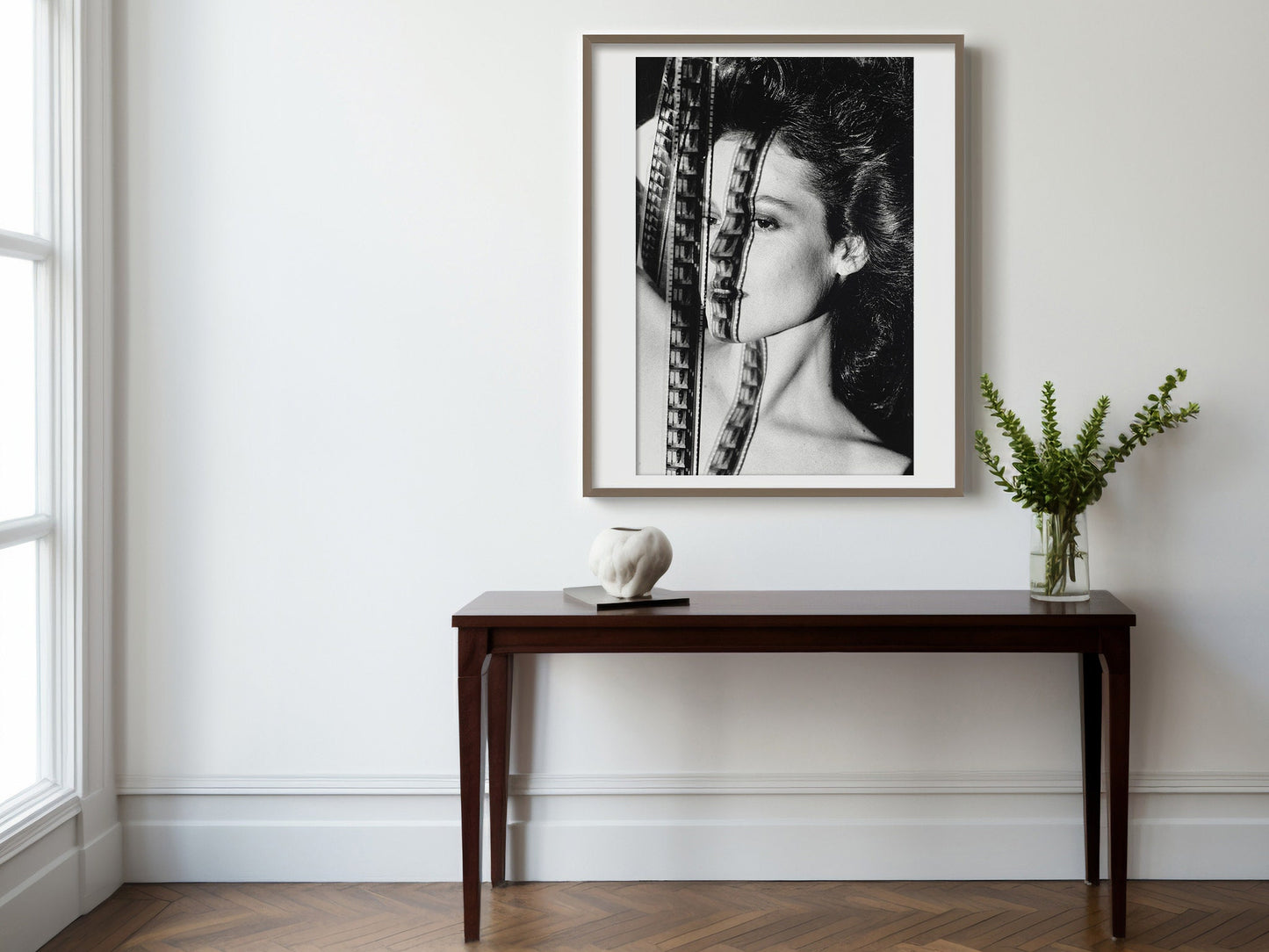Helmut Newton Print Poster, Sigourney Weaver, Los Angeles, 1983