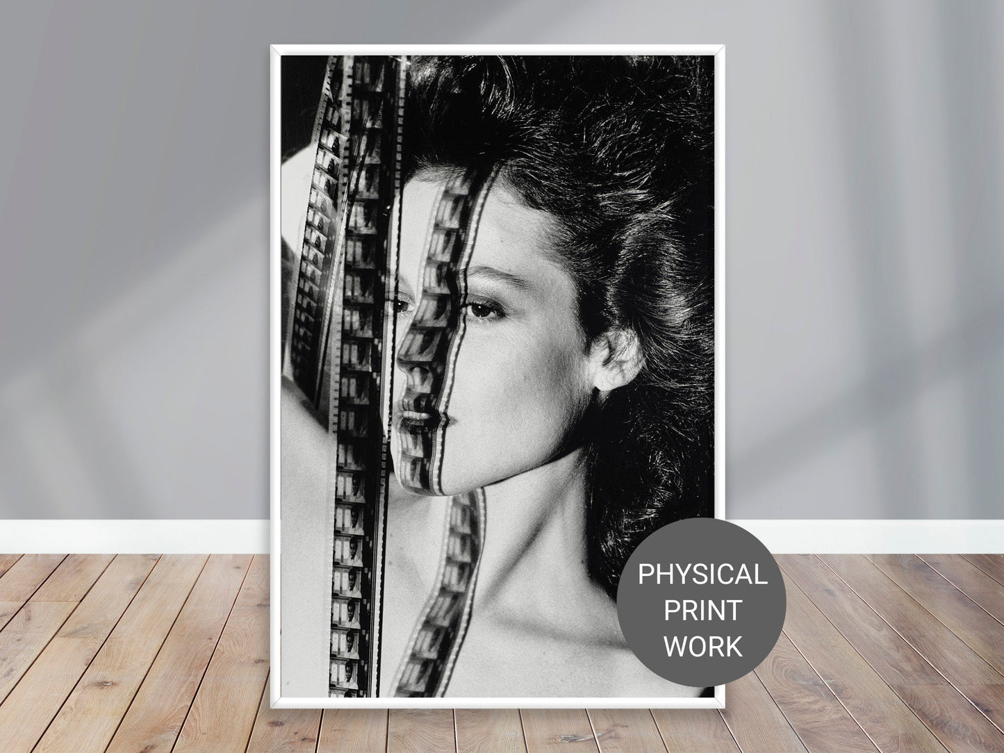 Helmut Newton Print Poster, Sigourney Weaver, Los Angeles, 1983