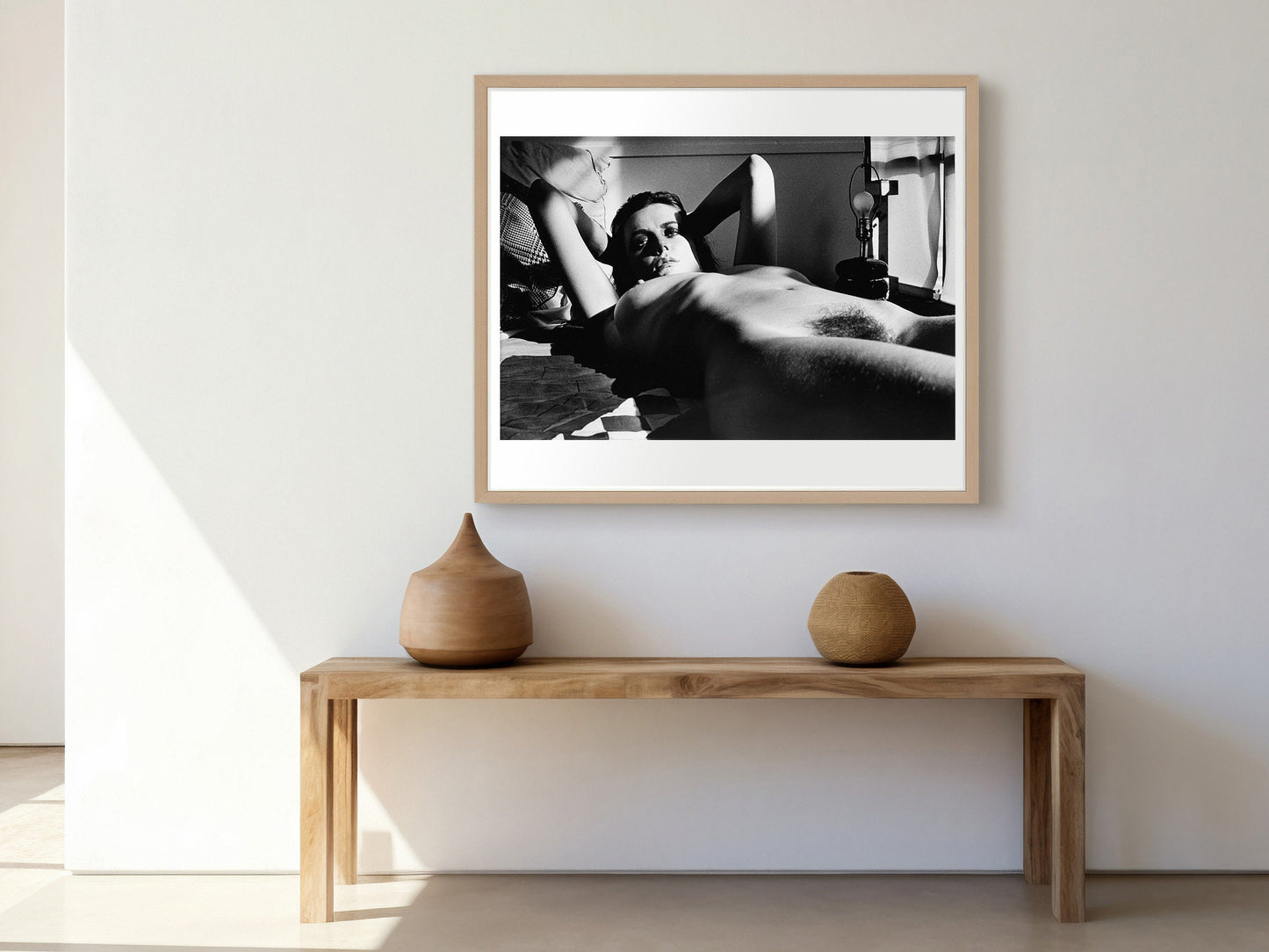Helmut Newton Print Poster, Fiona Lewis