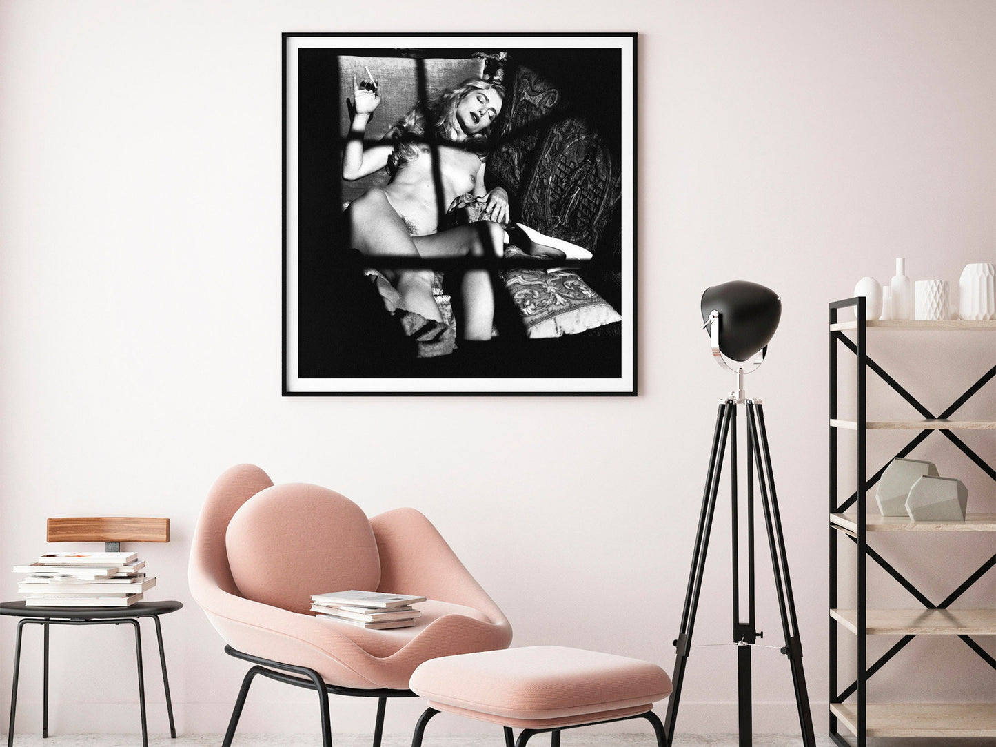 Fine Art Photo by Helmut Newton Print Poster, 3pm in Bel Air, Los Angeles, 1987