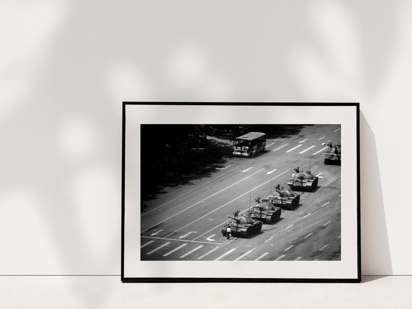 The Tank Man Print Poster, Tiananmen Square, Beijing, June 4, 1989, by Stuart Franklin