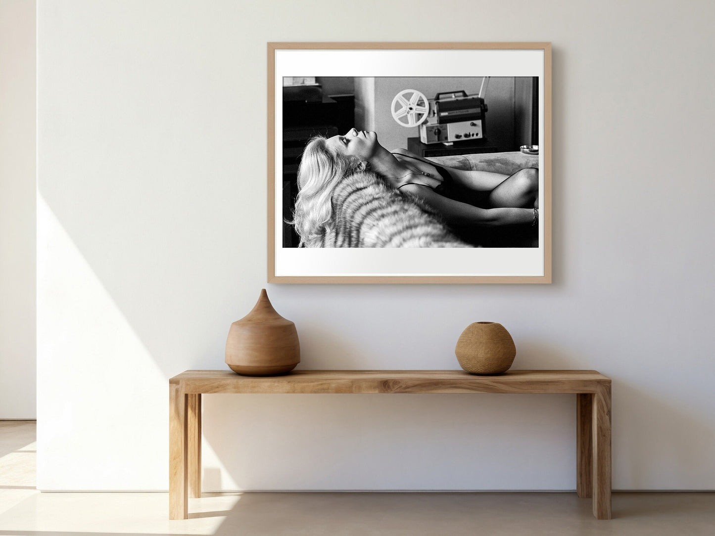 Helmut Newton Print Poster, Une Nuit avec Catherine Deneuve au Teatrino Di Palazzo Grassi, Italie