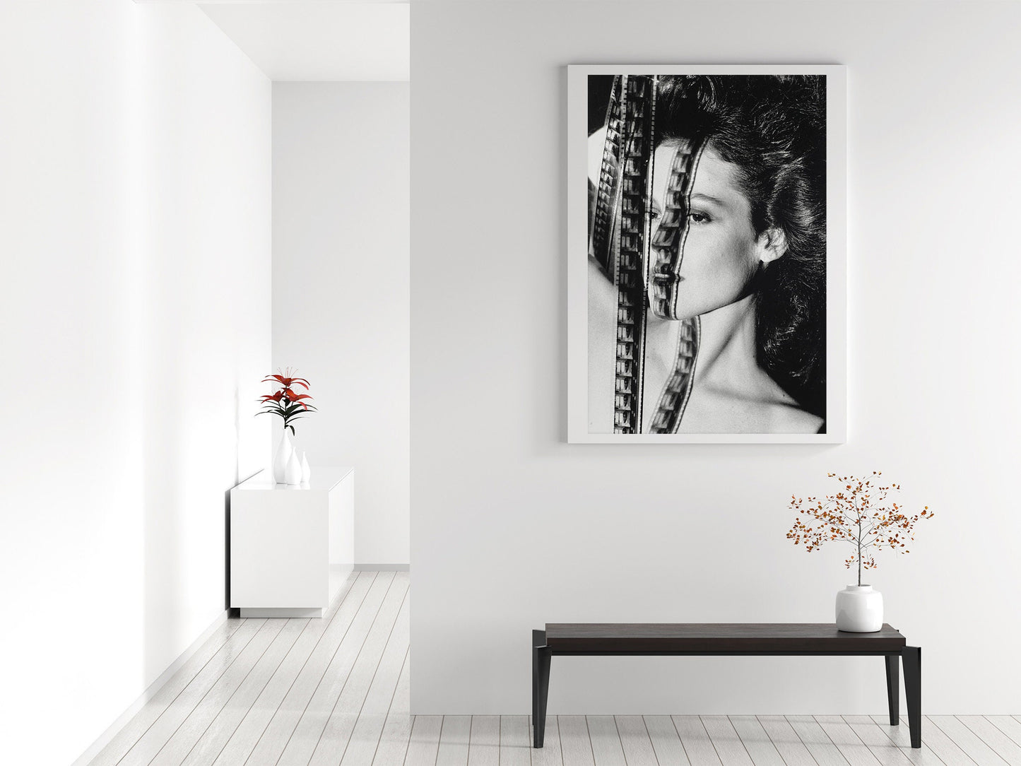 Helmut Newton Print Poster, Sigourney Weaver, Los Angeles, 1983