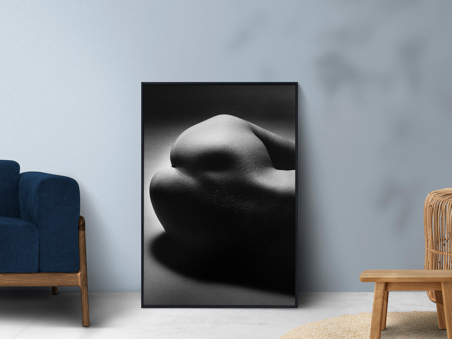 Nude Art Photo Print Poster, Derrière Anglais, Paris , 1969, by Jeanloup Sieff