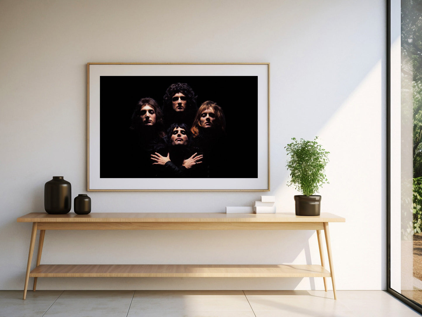 Queen Print Poster, Bohemian Rhapsody, 1975