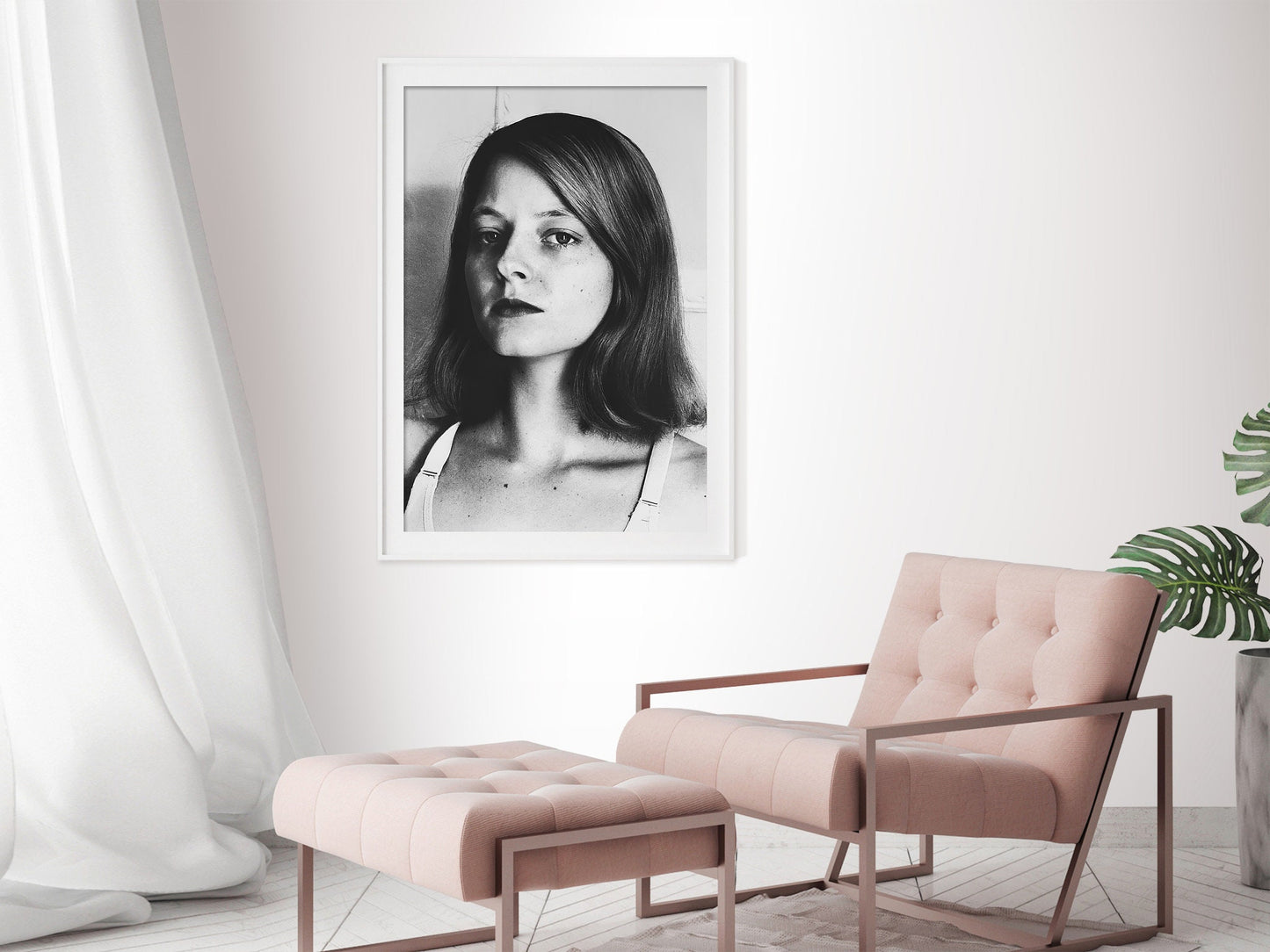 Helmut Newton Print Poster, Jodie Foster, Hollywood, 1982