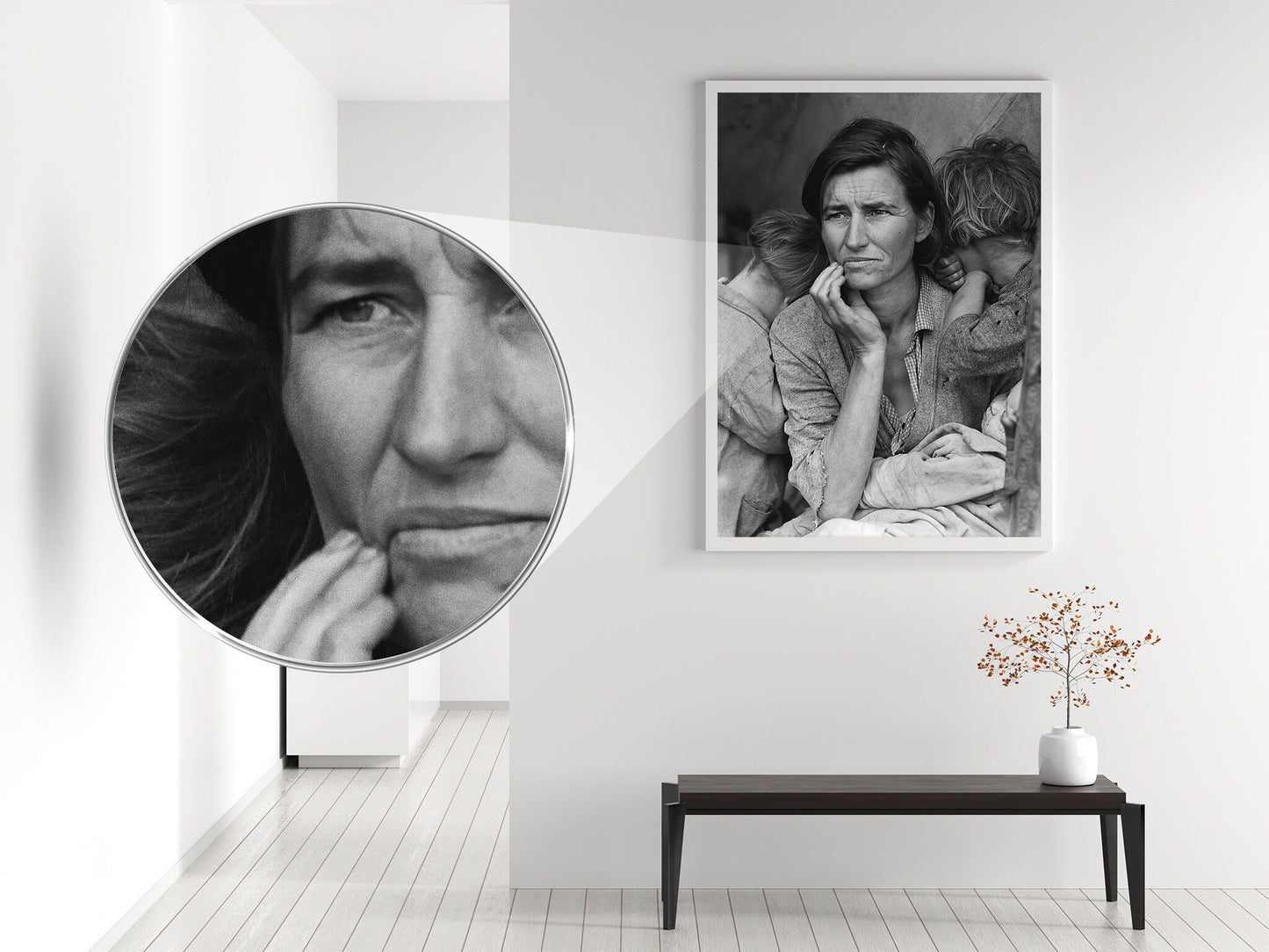 Dorothea Lange, Migrant Mother Print Poster
