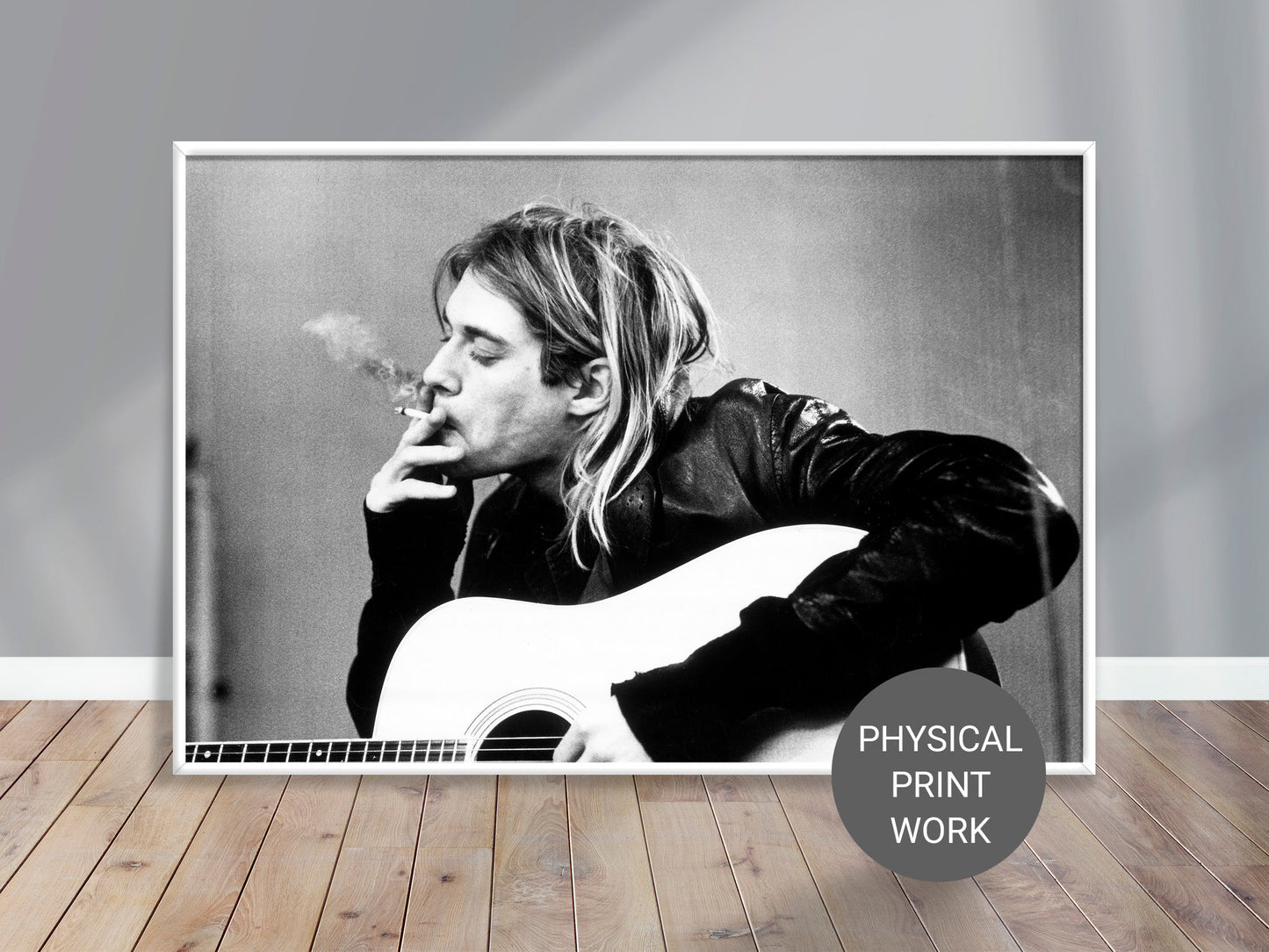 Nirvana, Kurt Cobain Print Poster