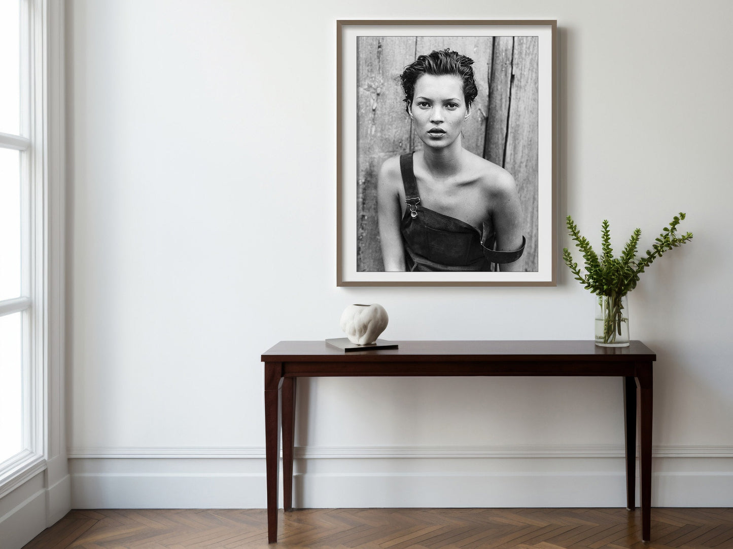 Fine Art Photo by Helmut Newton, Kate Moss Print Poster, Harper's Bazaar, New York, 1994
