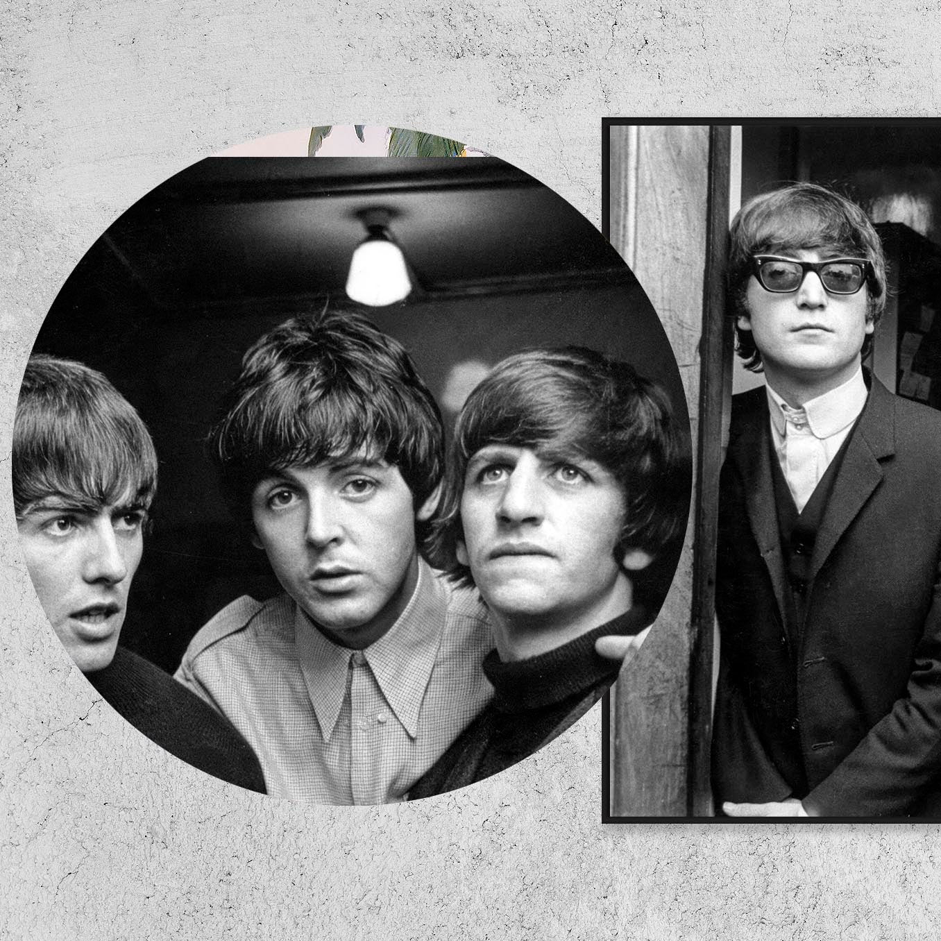 Fine Art Poster The Beatles Print Poster, John Lennon, Paul McCartney, George Harrison, Ringo Starr