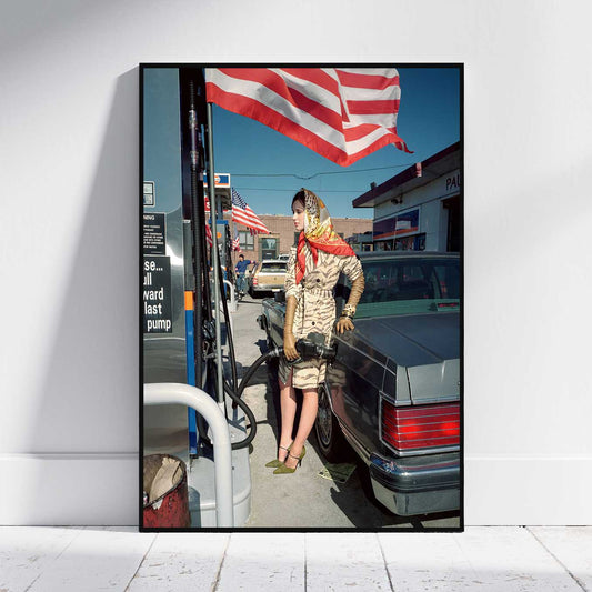 Fine Art Photo by Martin Parr, Fashion shoot for Amica Print Poster, New York, 1999