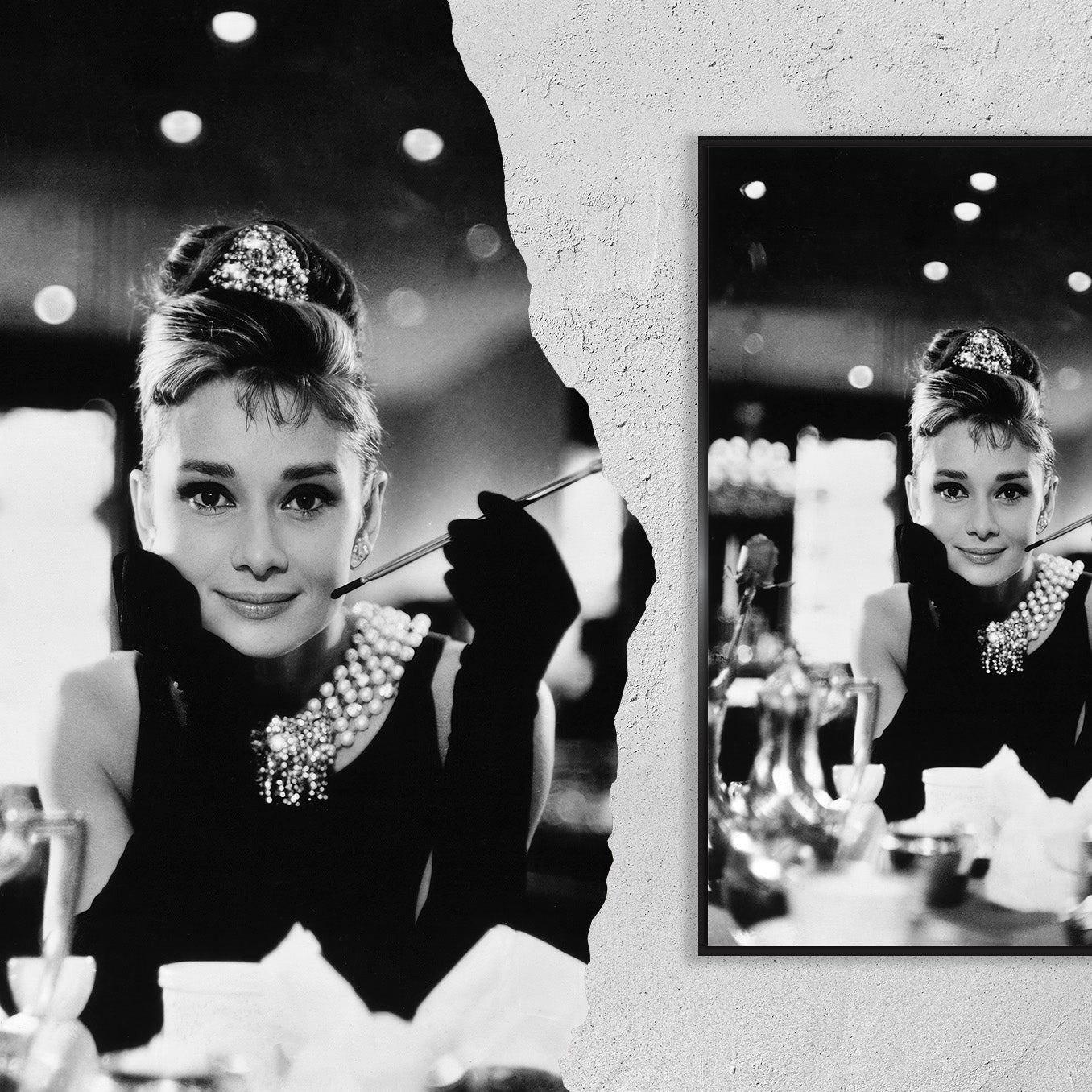 Audrey Hepburn in Breakfast at Tiffany’s 1961