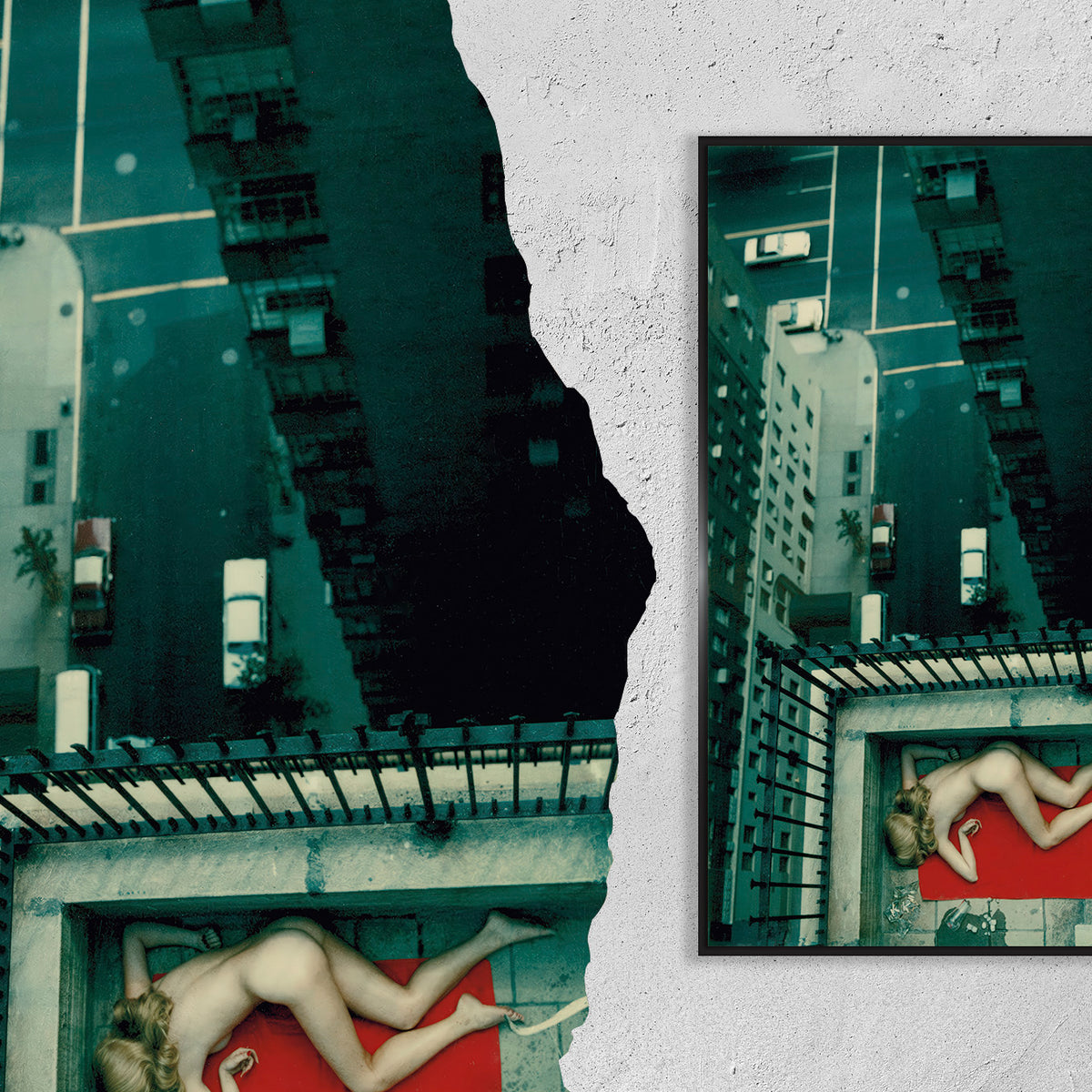 Central Park West · N.Y. · 1976 by Helmut Newton