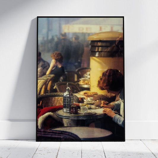 Fine Art Photo by Saul Leiter, Café Paris Vintage Print Poster, 1959