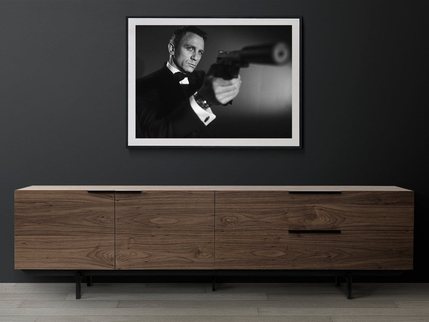 Fine Art Photo, Daniel Craig, James Bond Print Poster, 2018