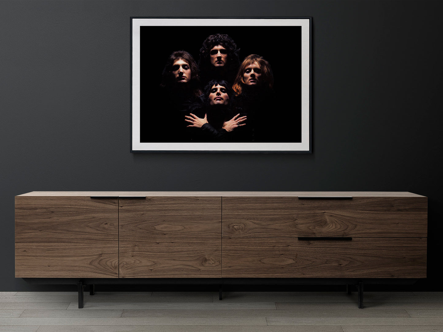 Queen Print Poster, Bohemian Rhapsody, 1975