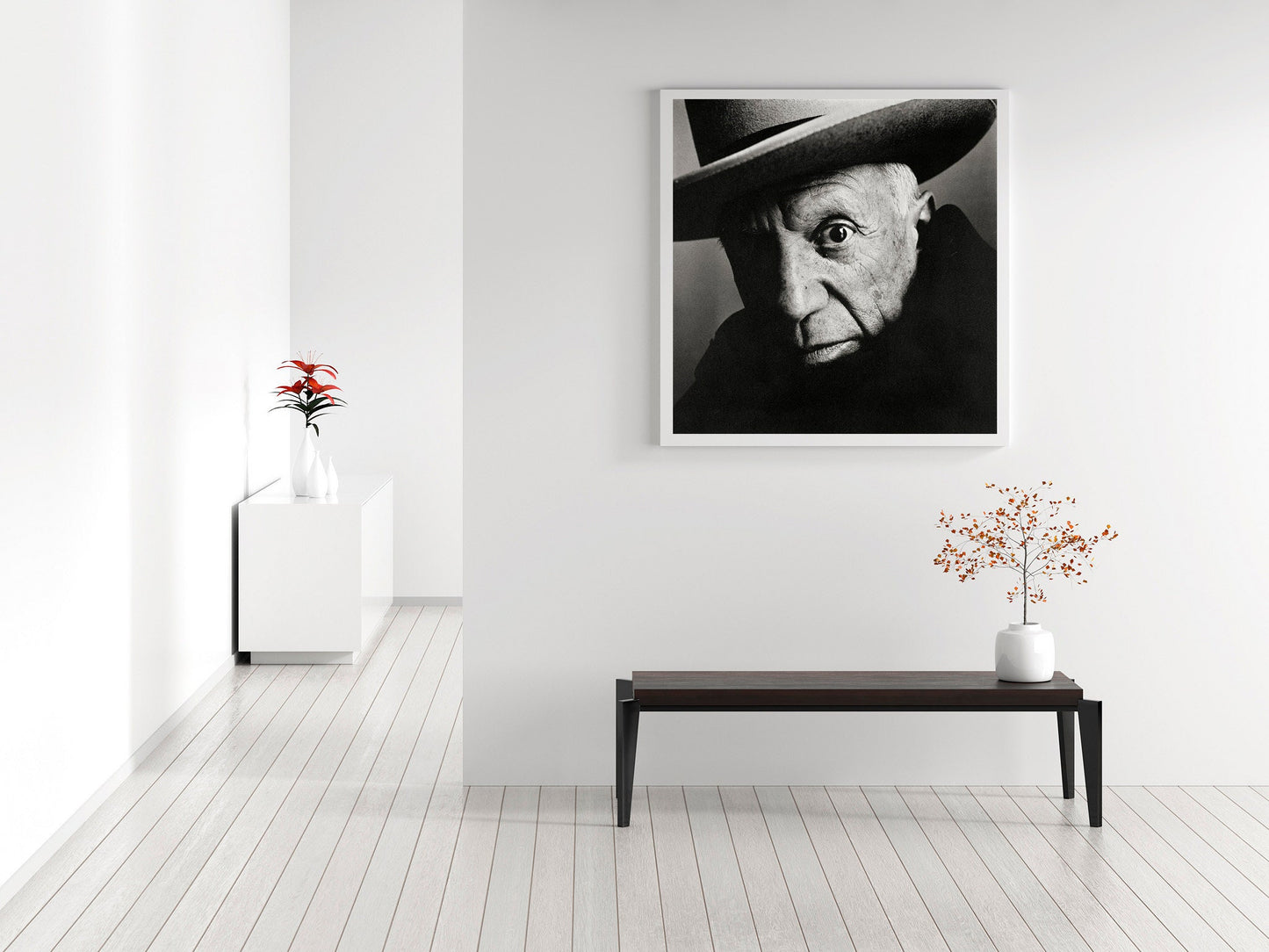 Pablo Picasso Print Poster, Taken 1970 by Irving Penn