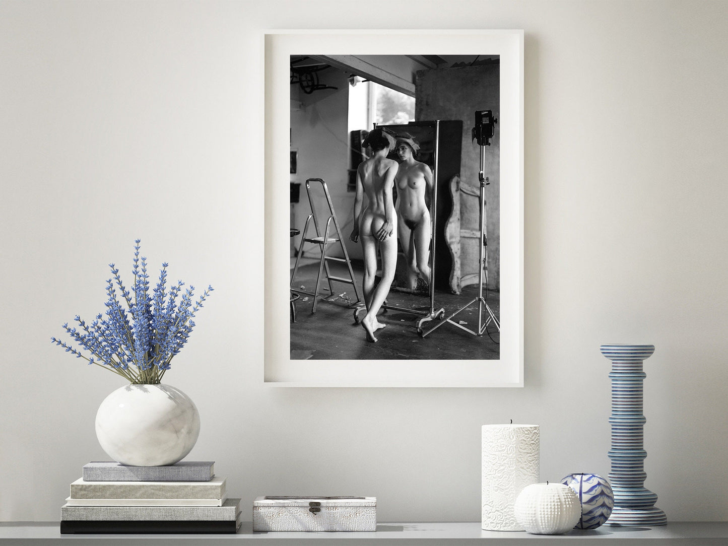 Nude Print Poster, Erotic Photography, Natural Beauty, Artistic Nude, Glamour Print, Sensual Photo