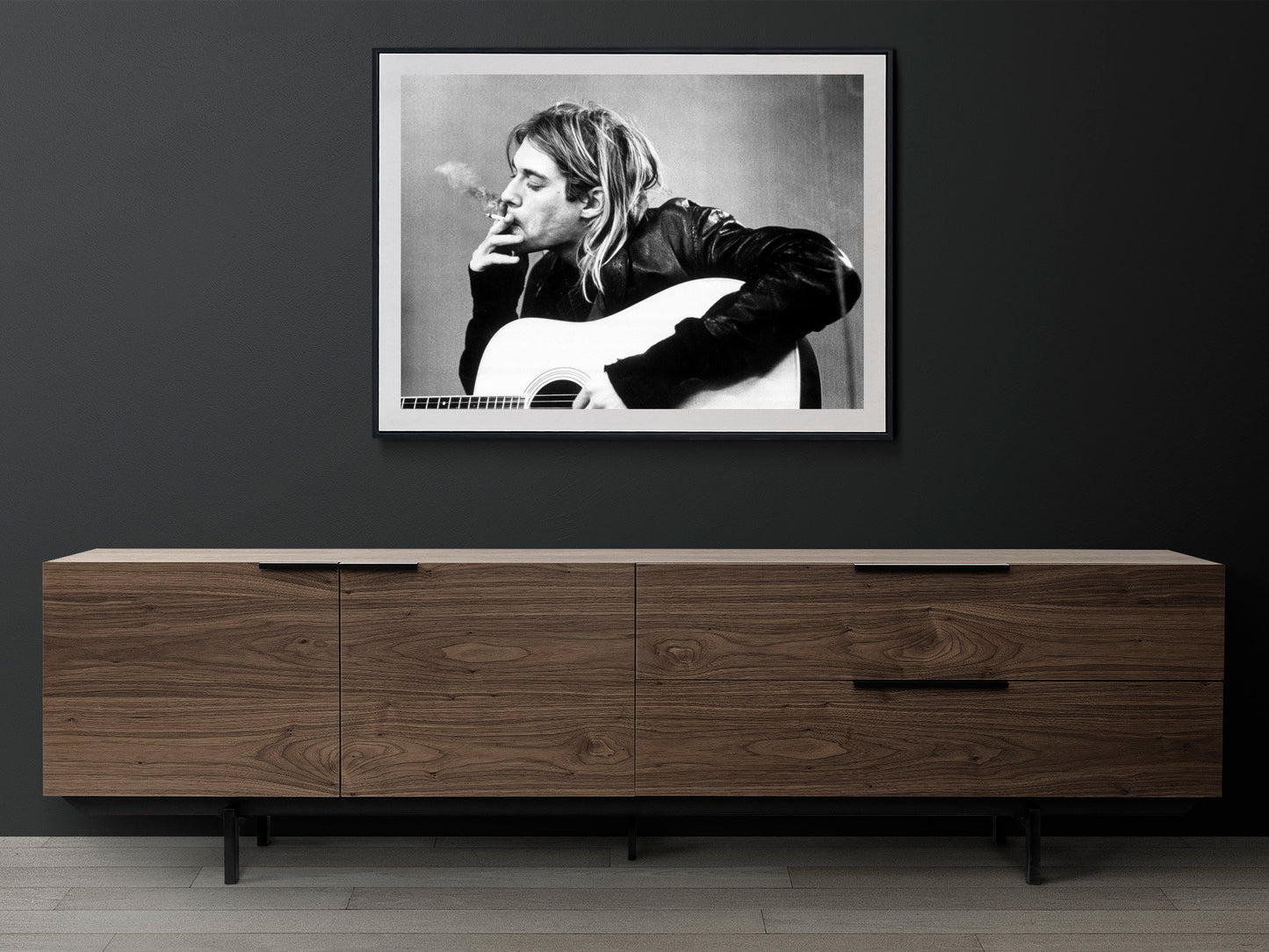 Nirvana, Kurt Cobain Print Poster