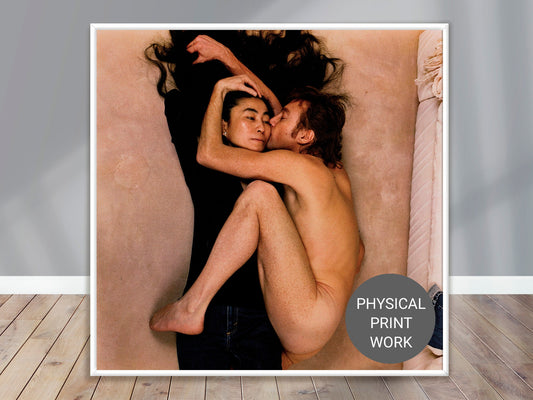 John and Yoko Print Poster, by Annie Leibovitz, New York, 1980