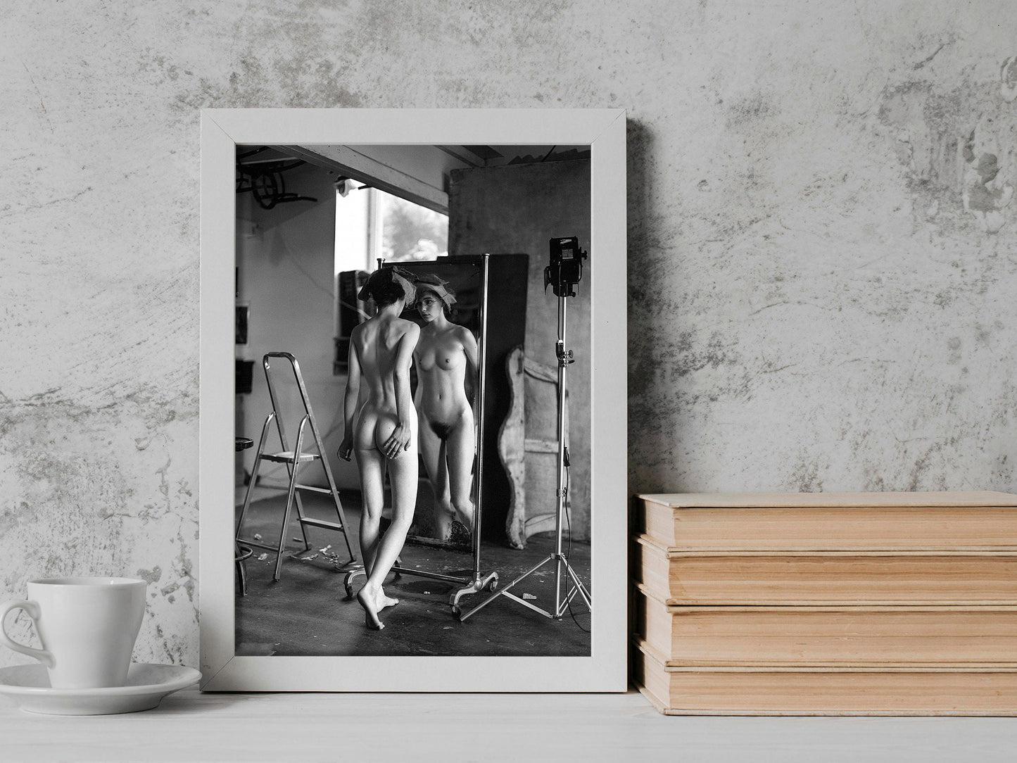 Nude Print Poster, Erotic Photography, Natural Beauty, Artistic Nude, Glamour Print, Sensual Photo