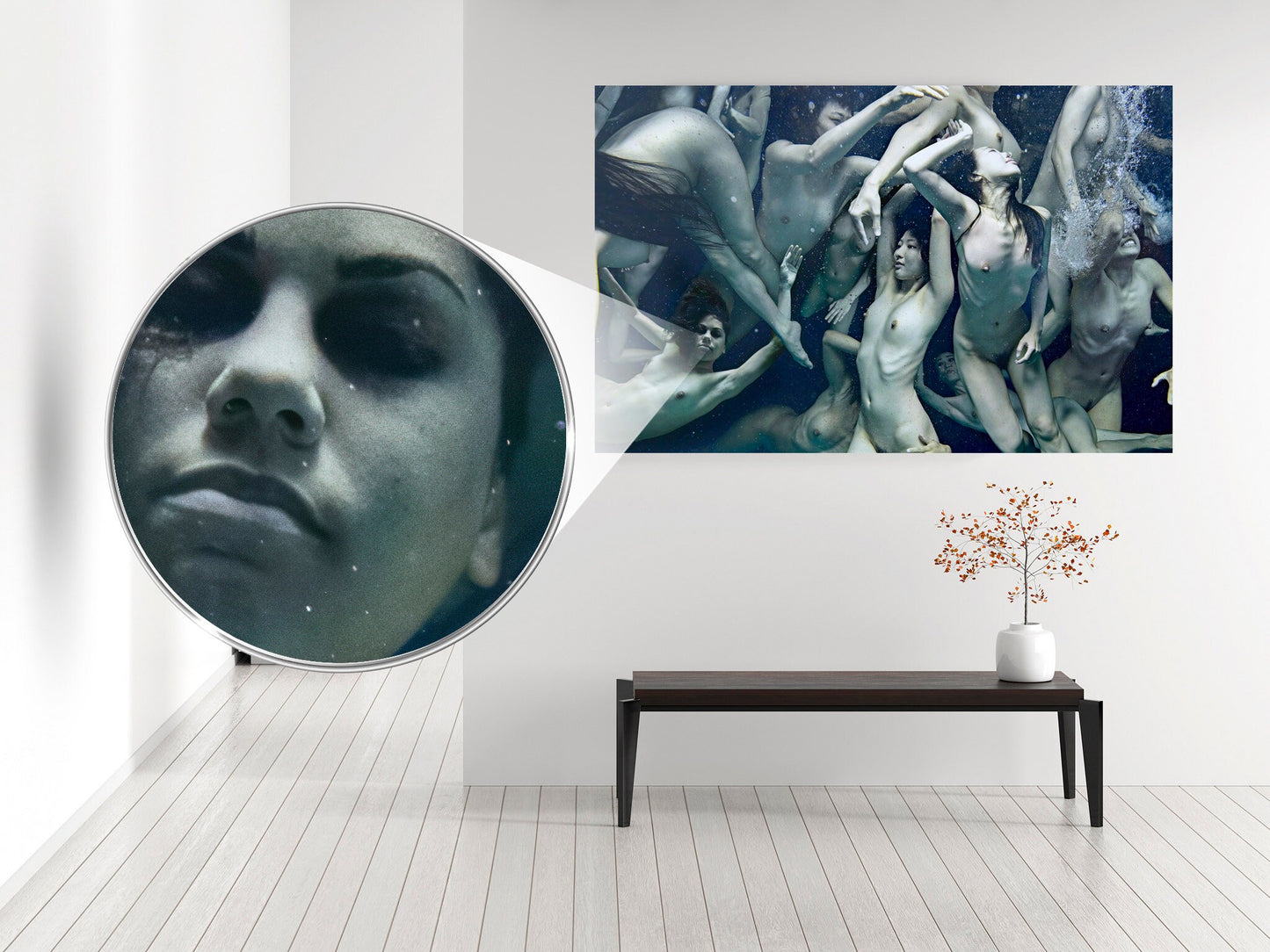 Breath 034 Print Poster, Underwater by Tomohide Ikeya’s, 2010