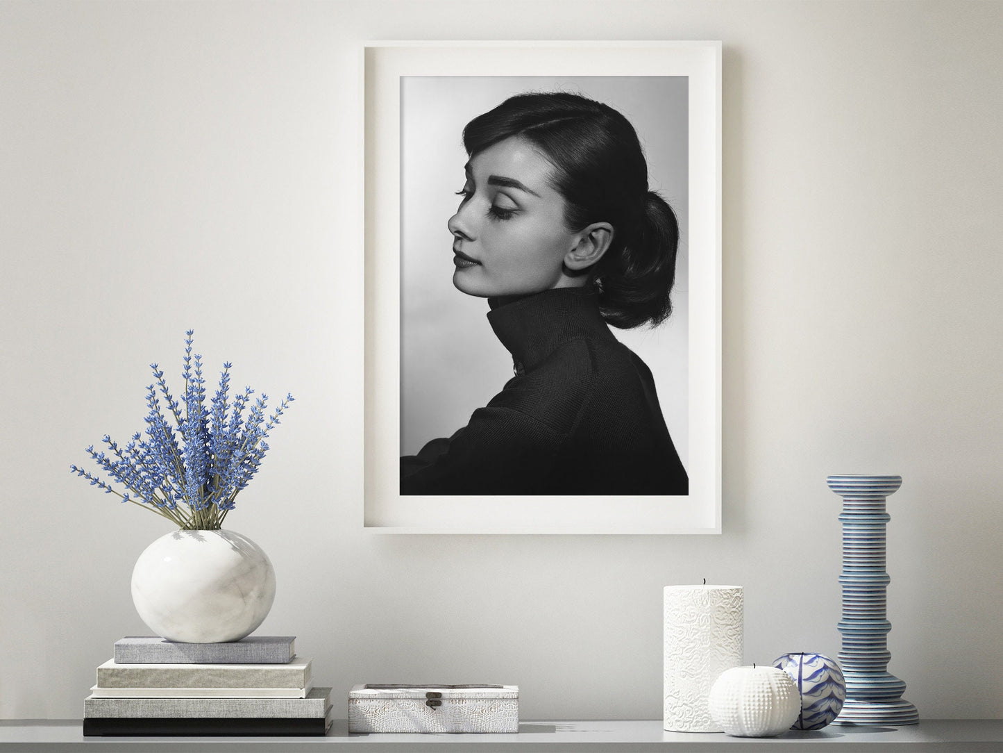 Fine Art Photo by Yousuf Karsh, Audrey Hepburn Print Poster, 1956