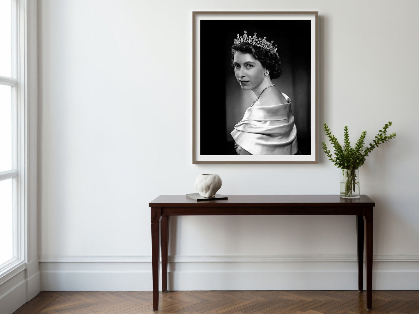 Princess Elizabeth Print Poster, Queen Elizabeth II by Yousuf Karsh, 1951