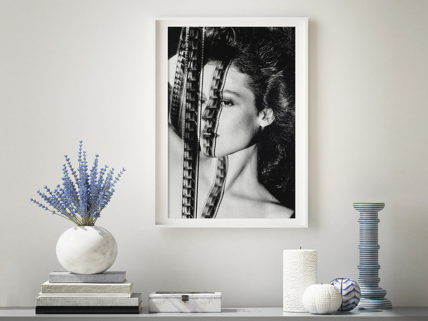 Helmut Newton Print Poster, Sigourney Weaver, Los Angeles, 1983