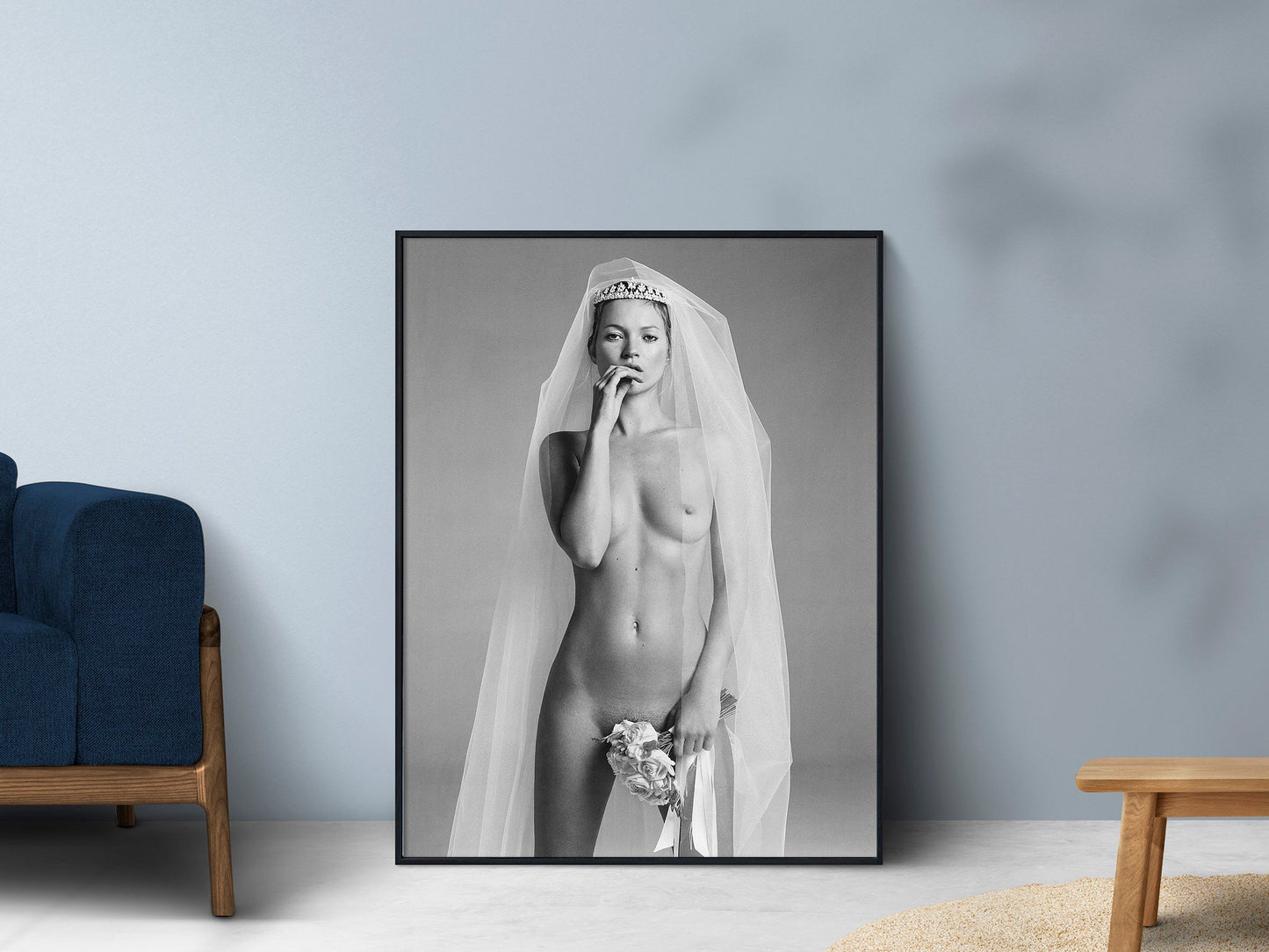 Here Comes the Bride, Kate Moss, W magazine 2003 by Inez van Lamsweerde and Vinoodh Matadin